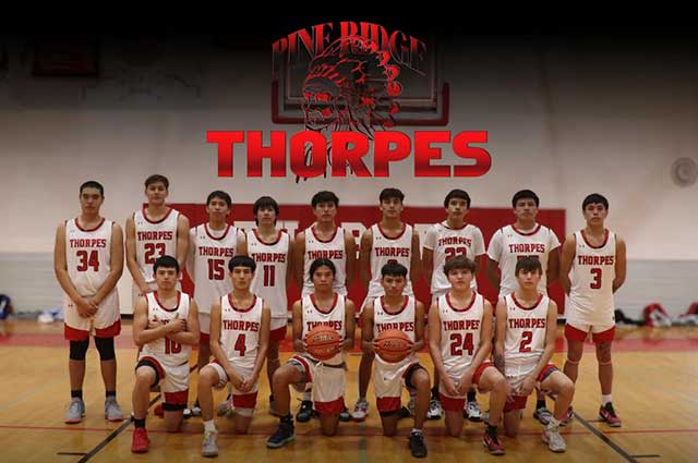 Thorpes boys basketball team